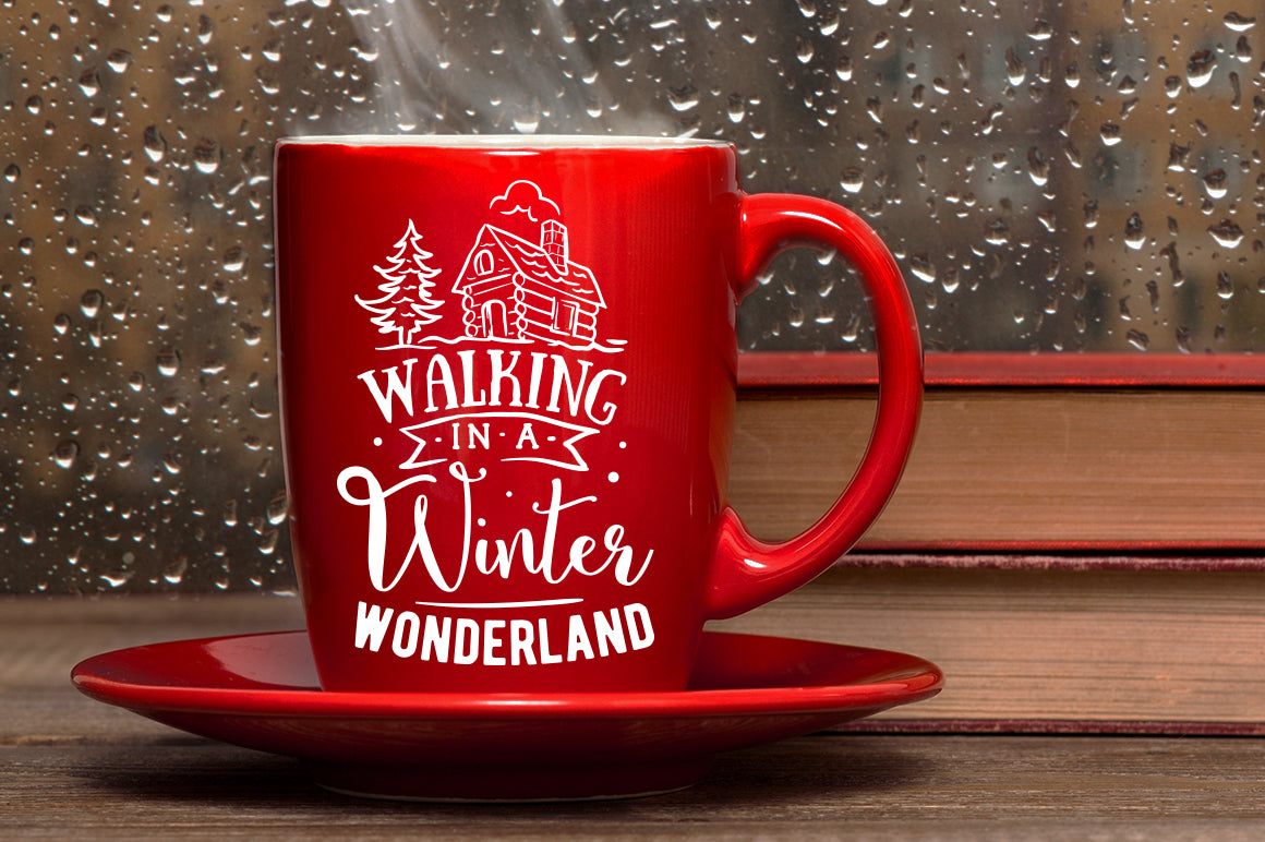 Walking in a Winter Wonderland - FREE SVG cutting file - BlackCatsSVG