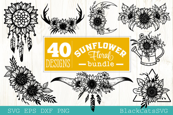 Free Free 111 Sunflower Svg Bundles SVG PNG EPS DXF File