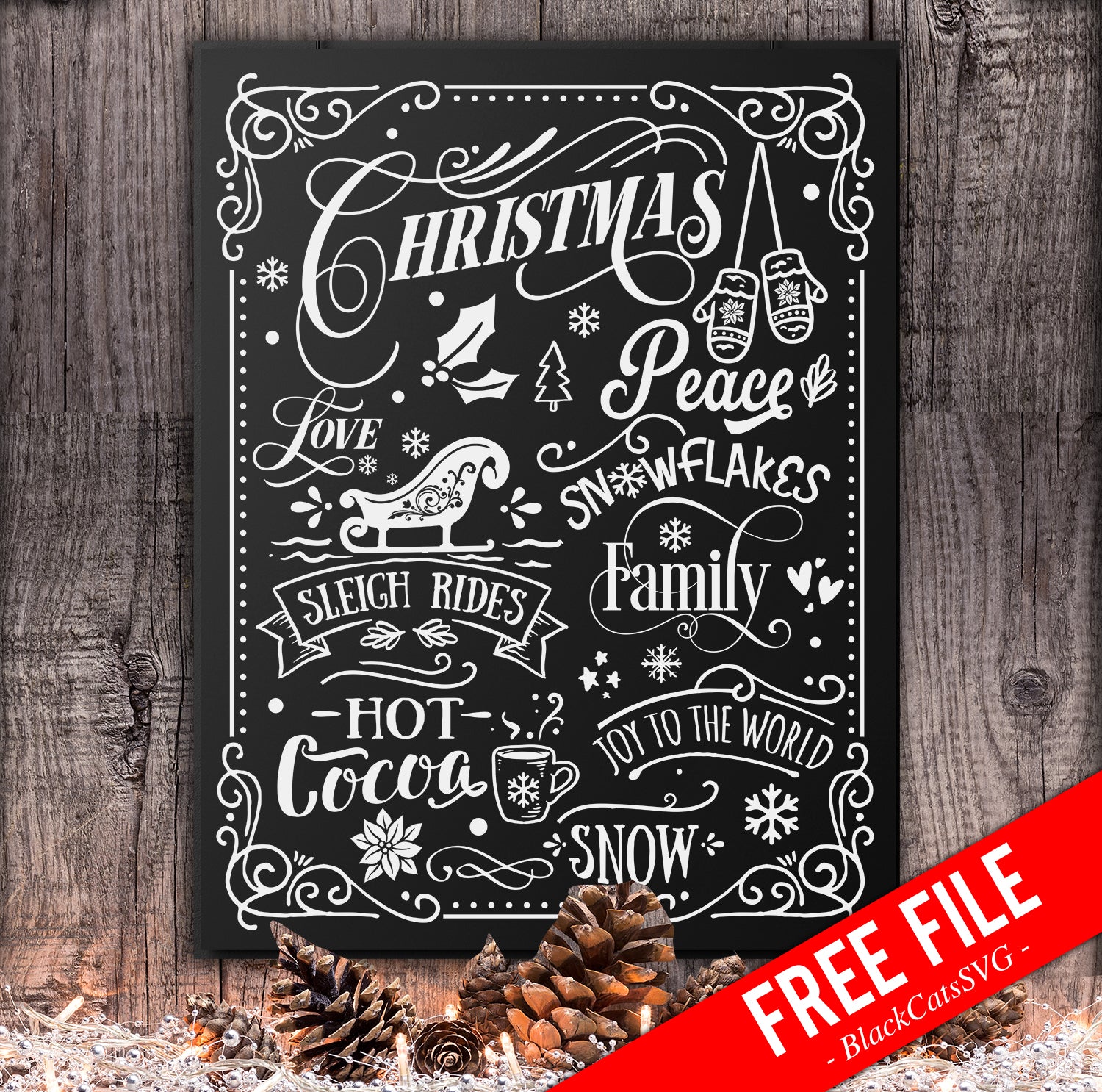 Free Christmas Svg Files Vinyl