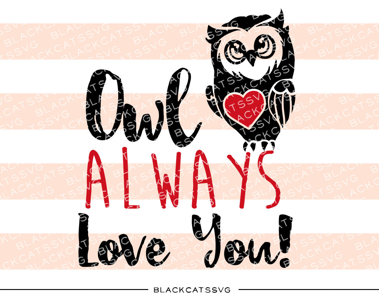 Download Owl always love you SVG file Cutting File Clipart in Svg ...