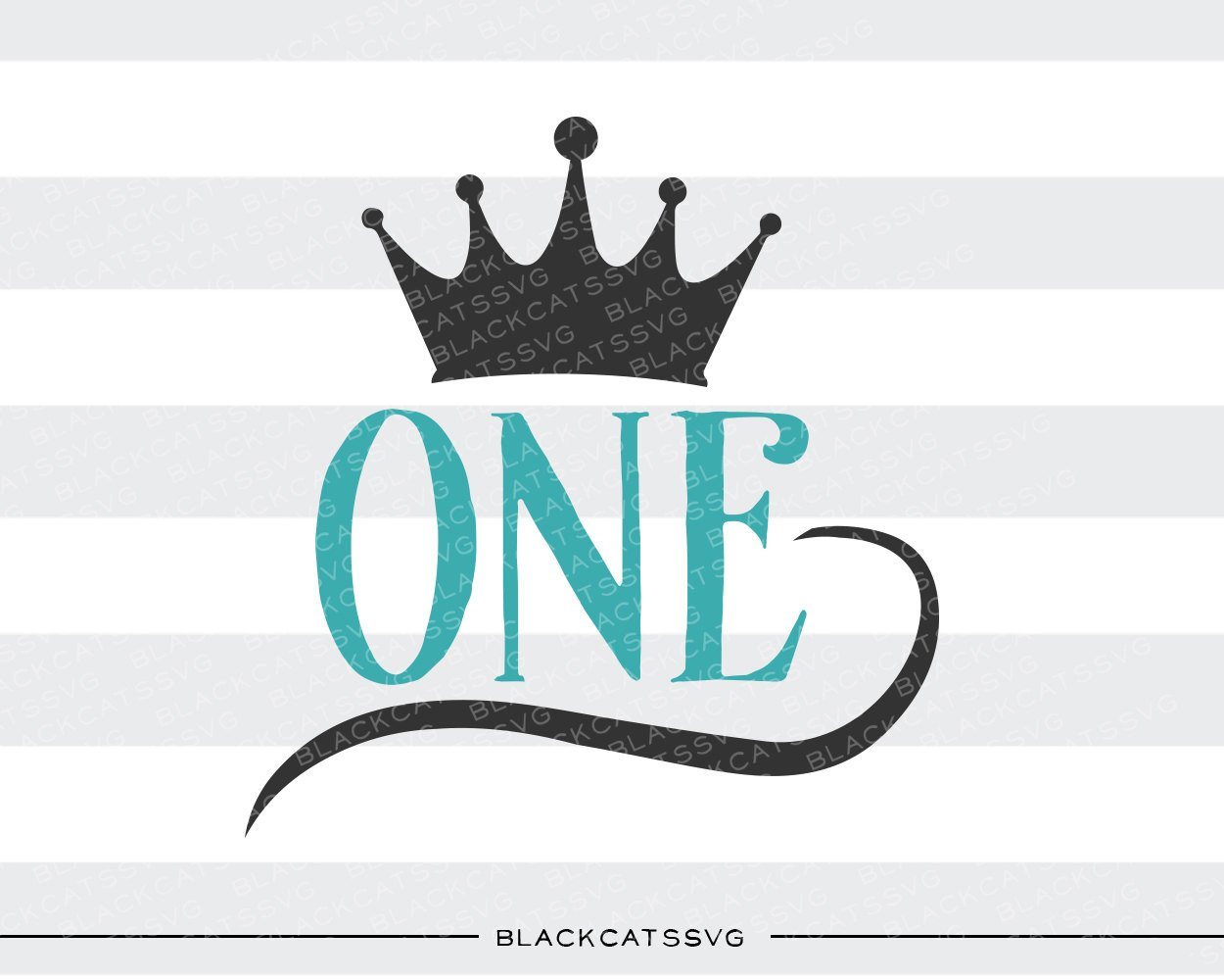 One crown SVG file Cutting File Clipart in Svg, Eps, Dxf ...