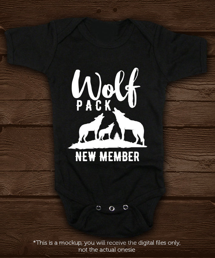 Download Wolf pack new member - three wolves - SVG file Cutting ...