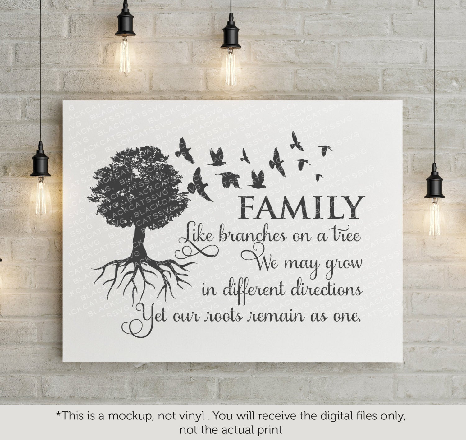 Download Family tree - SVG file Cutting File Clipart in Svg, Eps ...