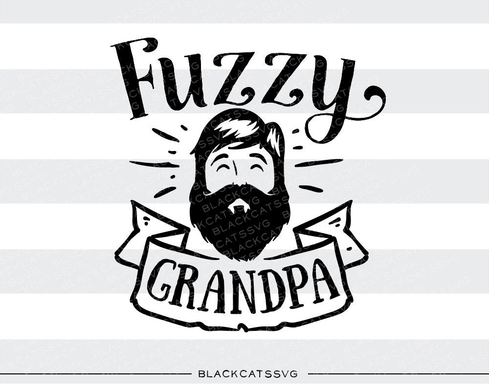 Download Fuzzy grandpa SVG file Cutting File Clipart in Svg, Eps ...