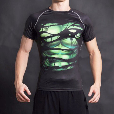 incredible hulk compression shirt