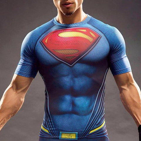 superman gym shirt