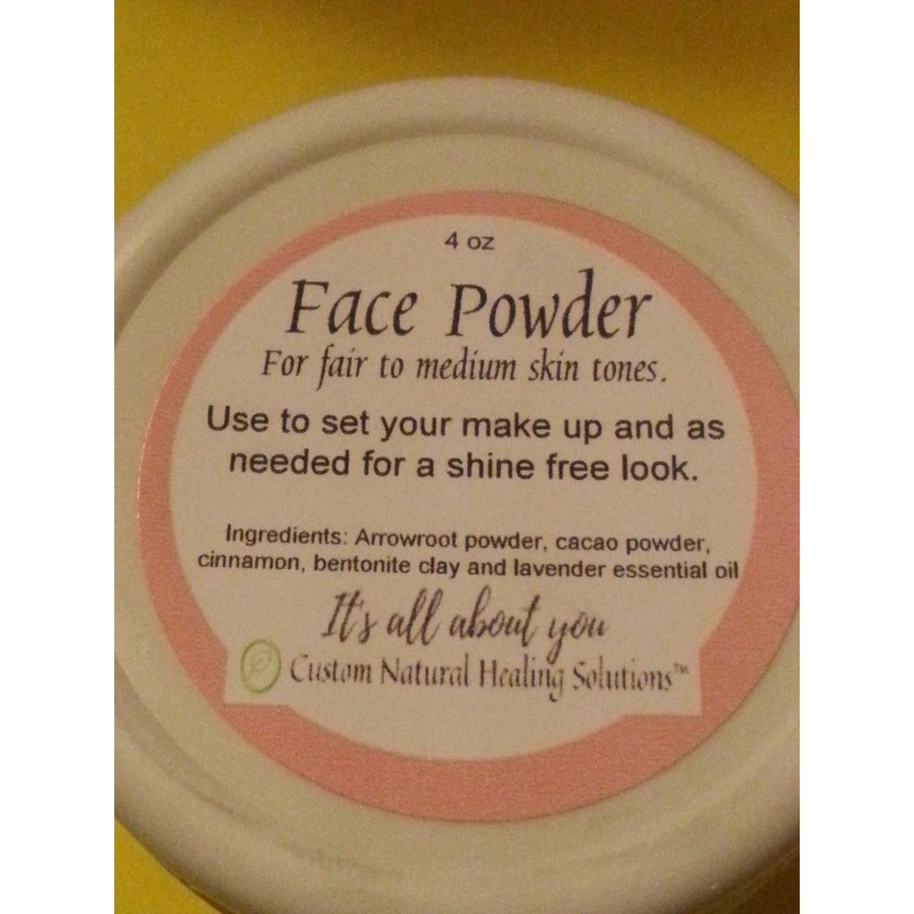 organic face powder