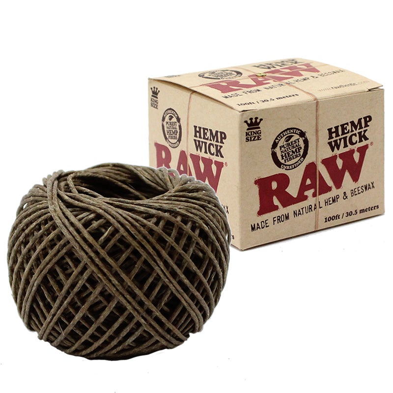 RAW HEMP WICK