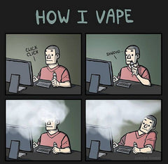 how i vape when i watch best vape trick videos