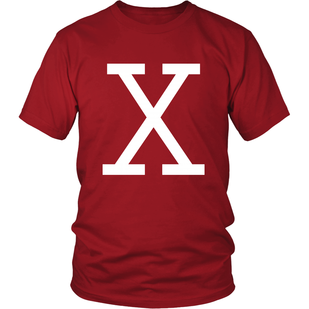 red x shirt