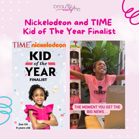 Zoe was named a Kid of The Year finalist