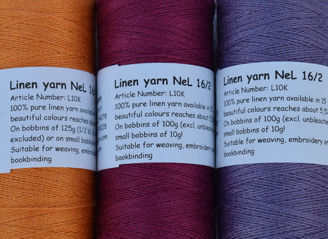 Old linen orange, magenta, lavender