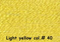 Light Yellow col.# 40