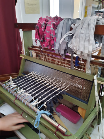 Weaving chenille