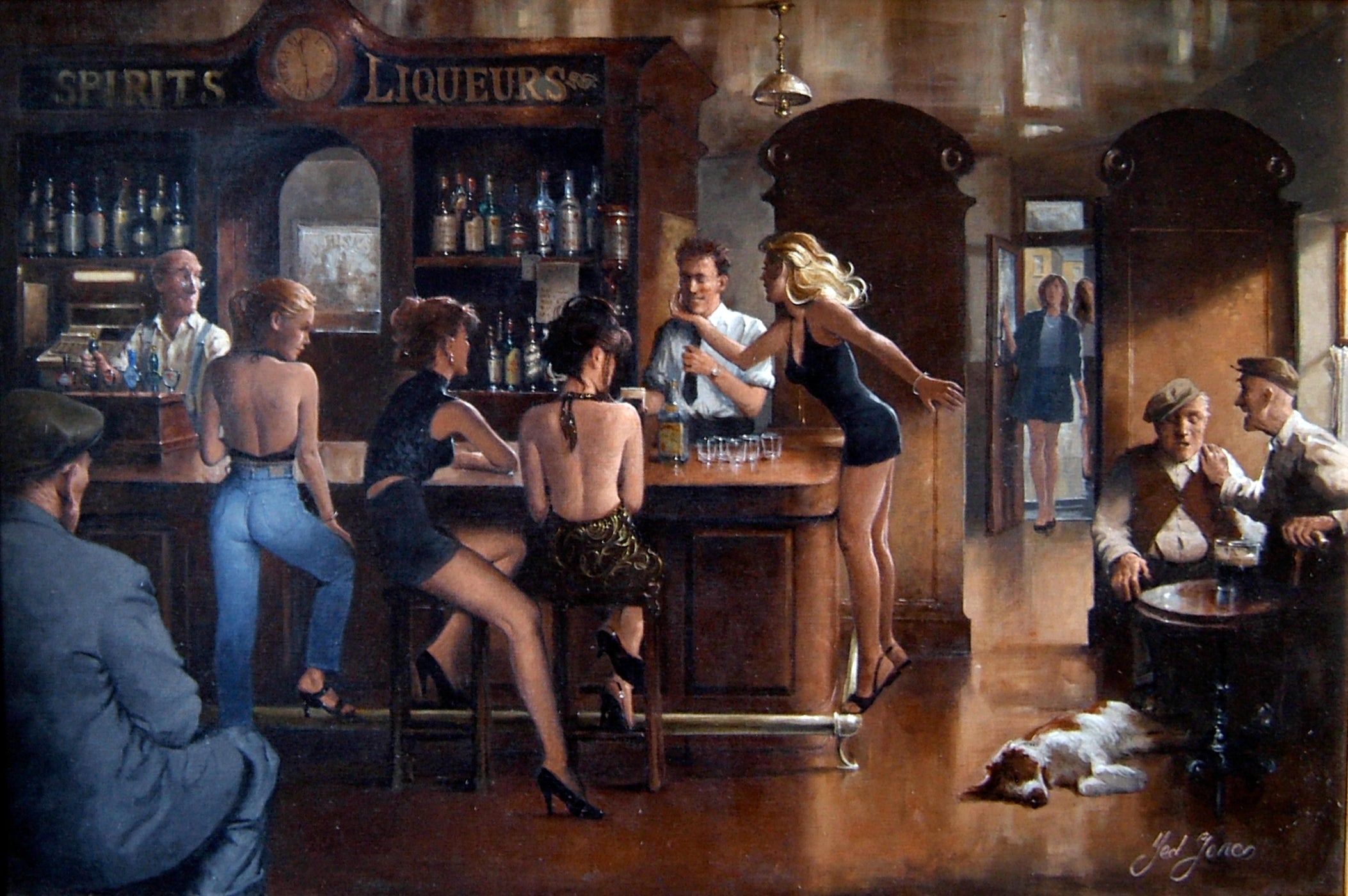 Ted Jones | Irish Artist | Signed Limited Edition | Irish Pub Scenes