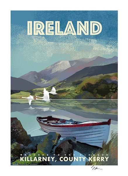 ireland travel posters