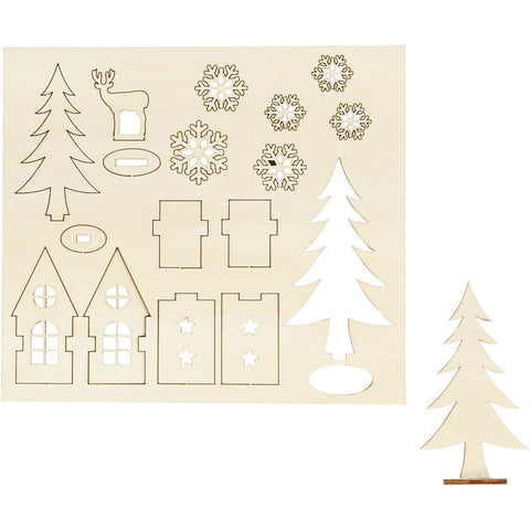 Laser Cut Christmas Designs – Ross Art and Craft