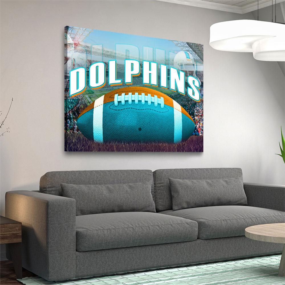 Dolphin Viking Design | Canvas Print