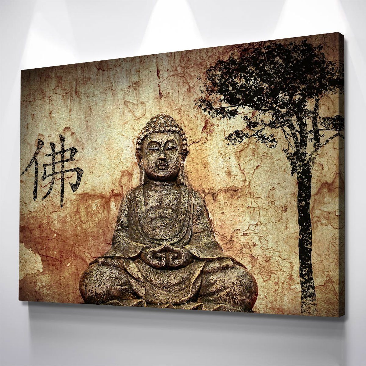 Ancient Buddha - Amazing Canvas Prints