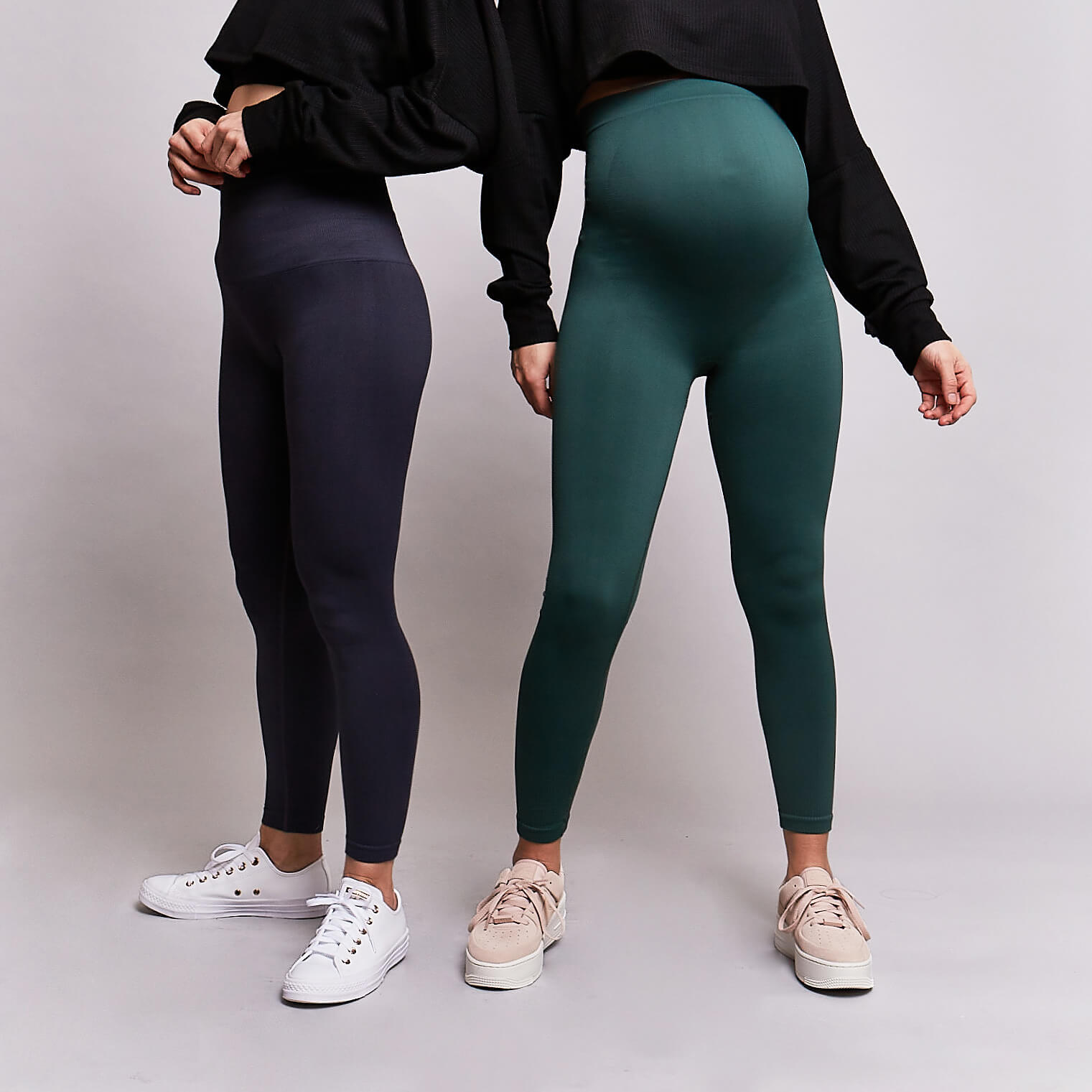 Postpartum High Rise Compression Leggings, Freerider Co.