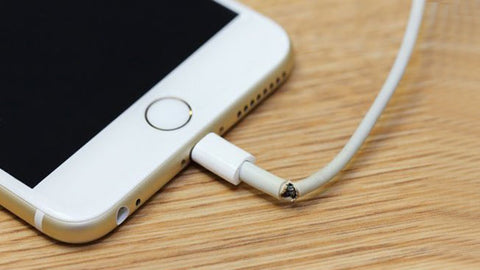 Damaged iPhone Cable Chord