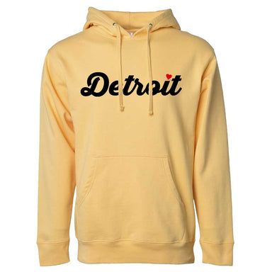 Detroit Bend Hoodie Sweatshirt Army Green - Large / Army Green