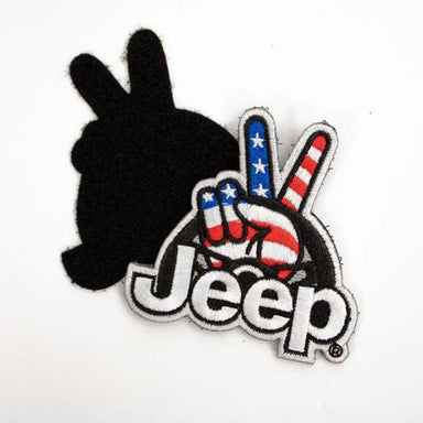 Jeep Retromatic Logo Hook and Loop Patch