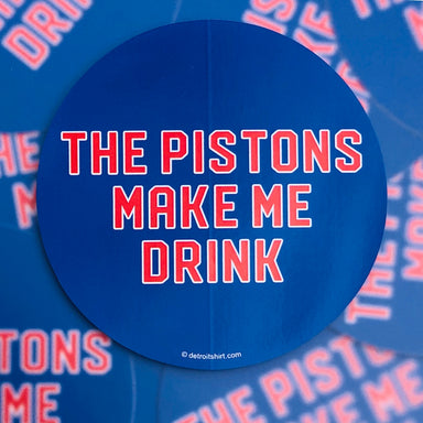 Sticker - The Lions Make Me Drink