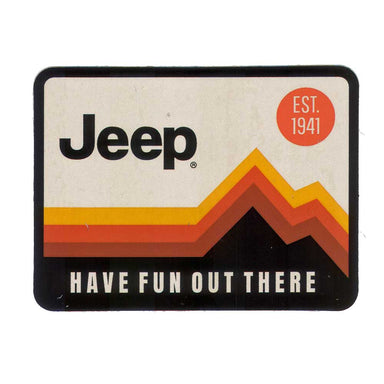 Keychain - Jeep Have Fun Out There (Acrylic)