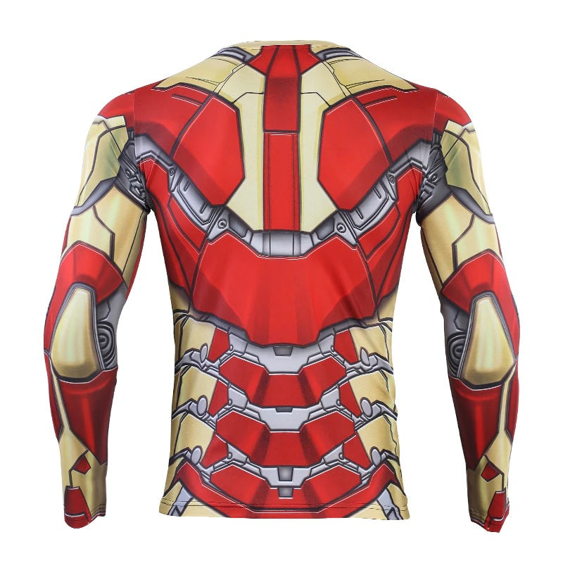 IRON MAN MARK 42 Shirt – Gym Heroics Apparel