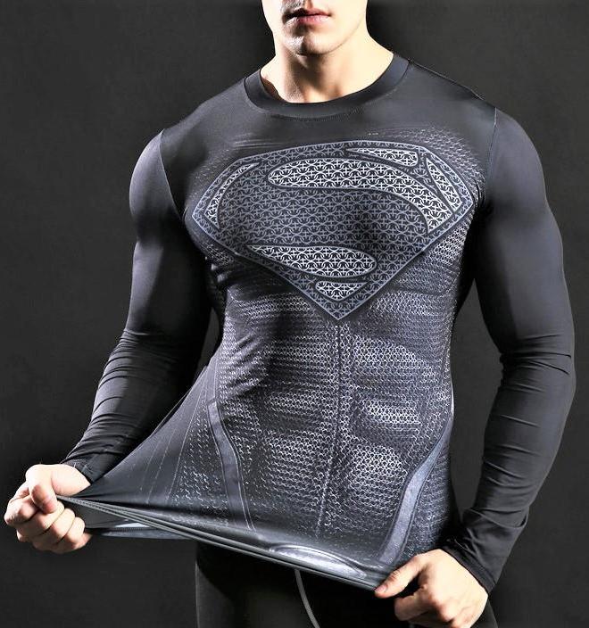 Franje steen breuk SUPERMAN Shirt – Gym Heroics Apparel