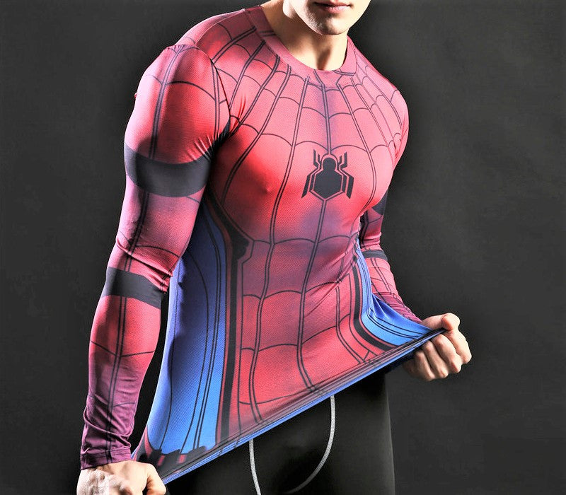 SPIDERMAN Gym Shirt – Gym Heroics Apparel