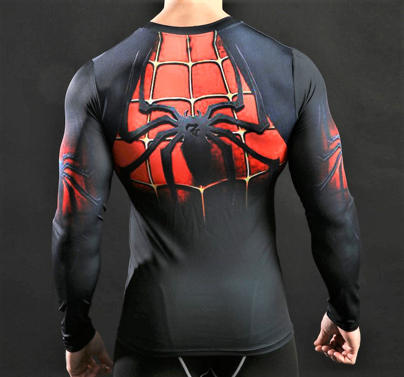 SPIDERMAN Workout Shirt – Gym Heroics Apparel