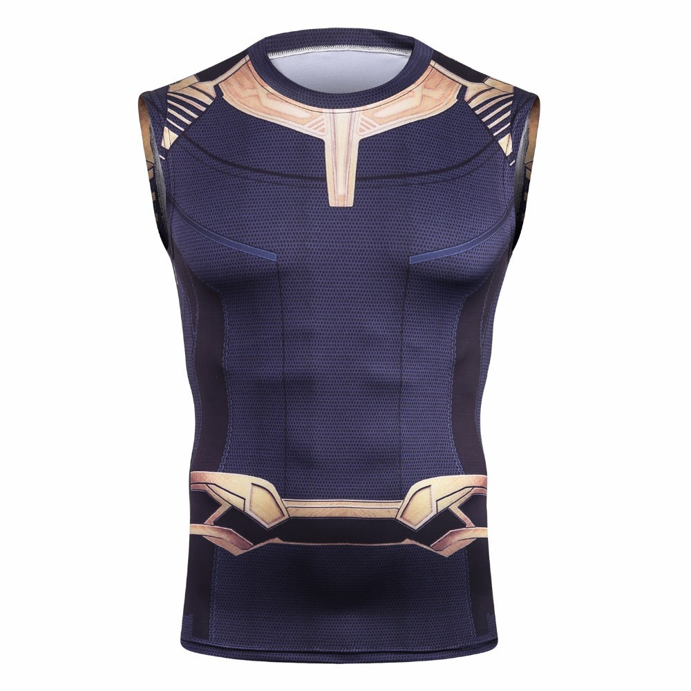 thanos gym shirt