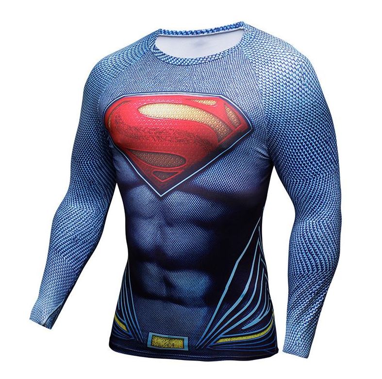 SUPERMAN Gym Shirt – Gym Heroics Apparel