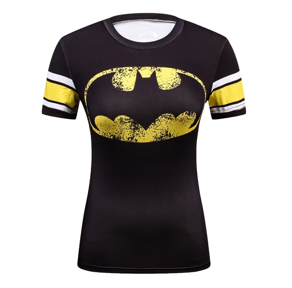BATMAN Women's Gym T-Shirt – Gym Heroics Apparel