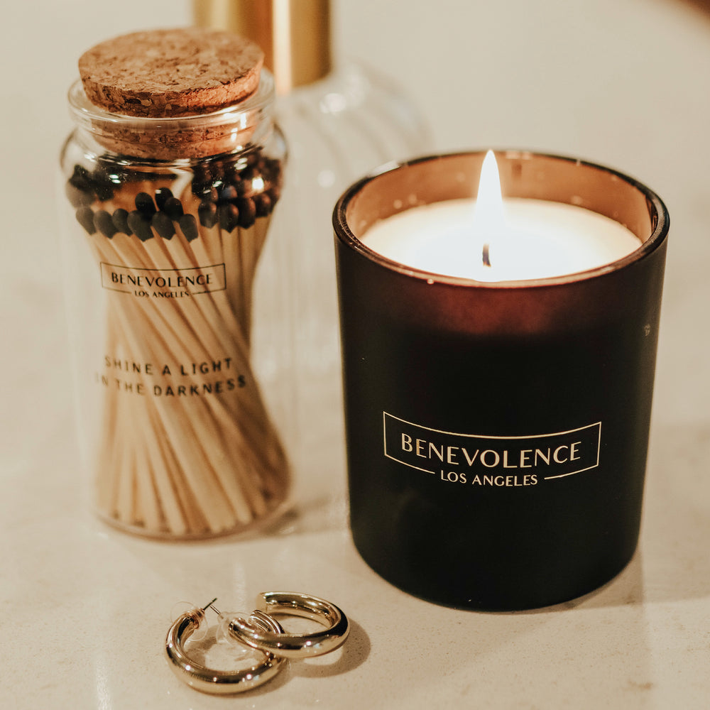 Benevolence LA Decorative Matches, Long Stick Matches for Candles in  Apothecary Glass Jar, Matches Long Wooden, Safety Matches, Wooden Matches,  Fluorescent Oran…