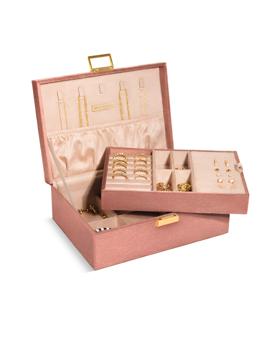Oprah's Favorite Things - Velvet Square Jewelry Box by