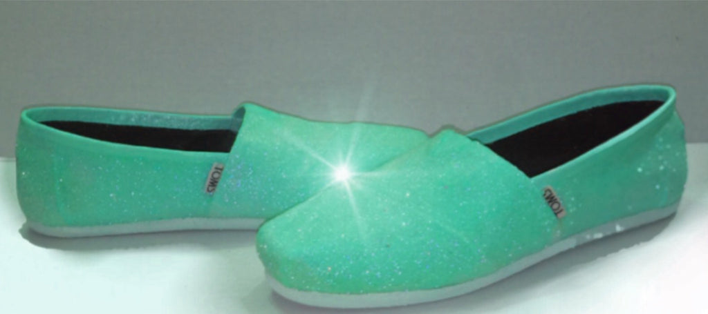 mint green shoes womens