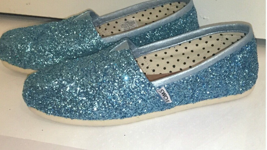 toms cinderella glitter