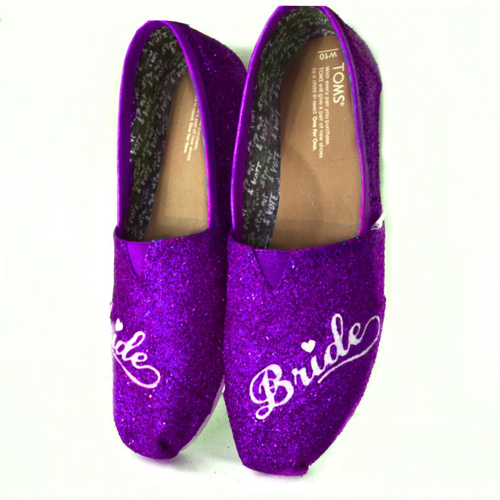 purple toms shoes