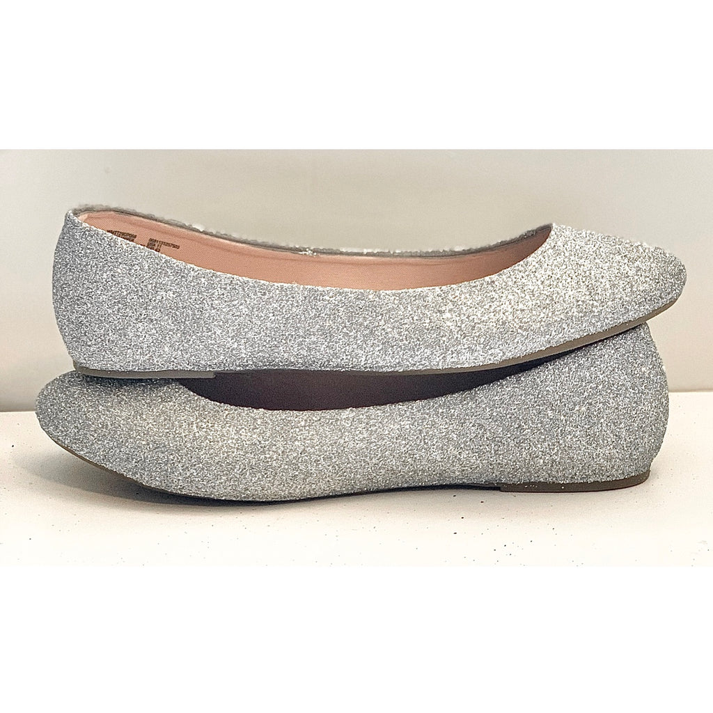 100 Confortable Silver wedding shoes flats for Christmas Day
