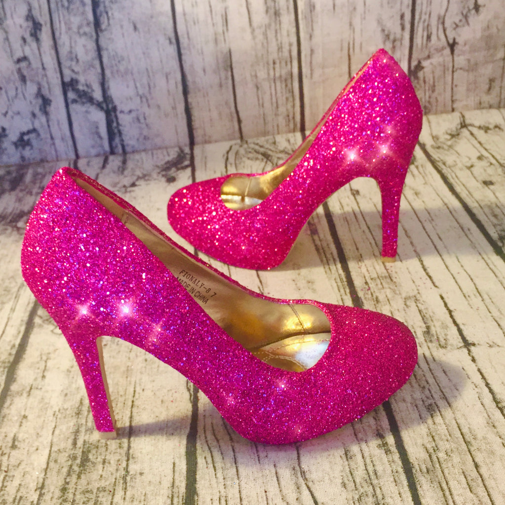 hot pink pumps