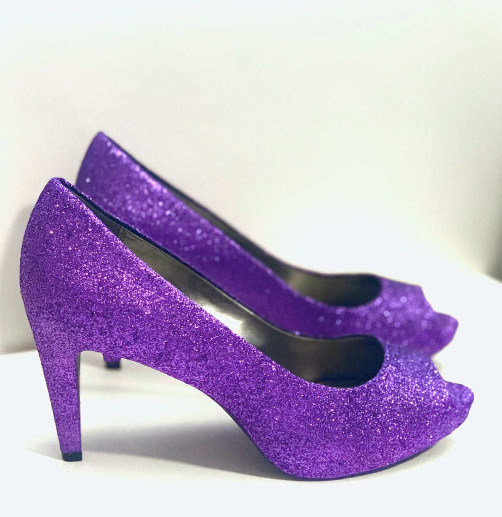 sparkly heels pumps