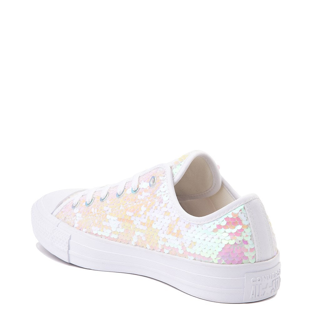 iridescent sequin converse