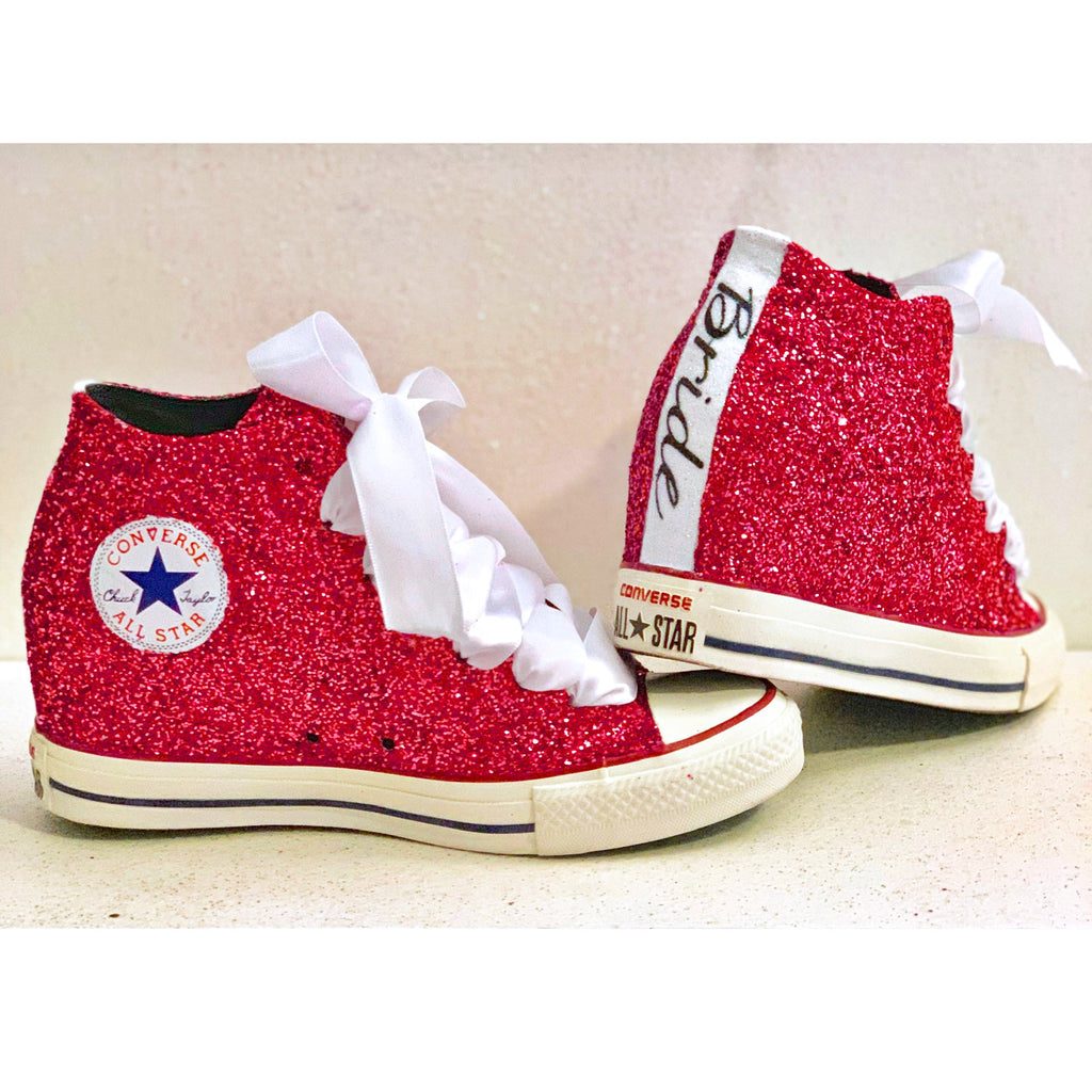 converse wedge heels