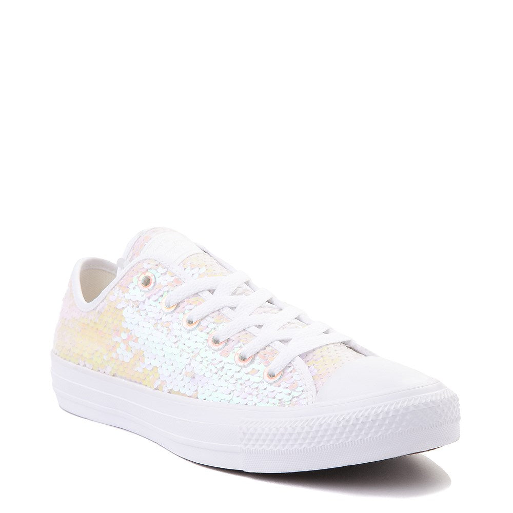 iridescent sequin converse