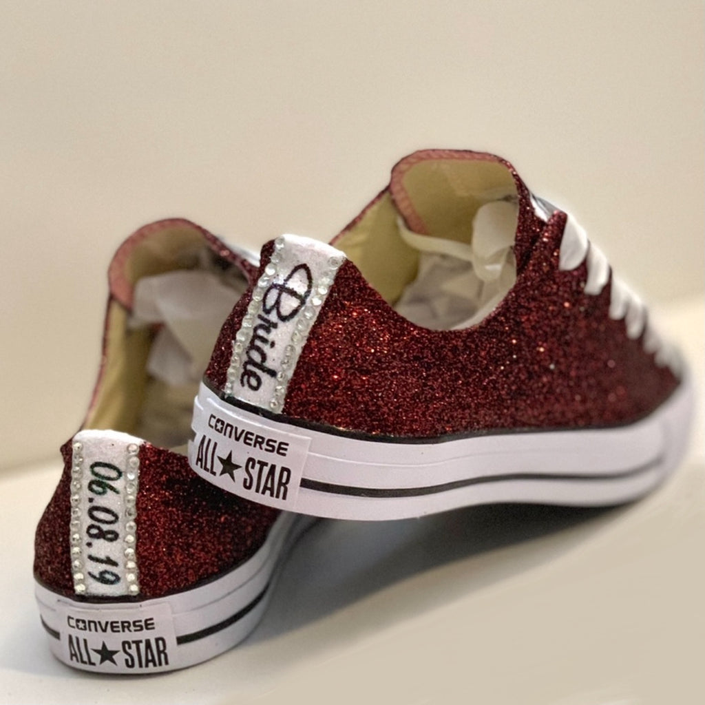 converse all star wine red