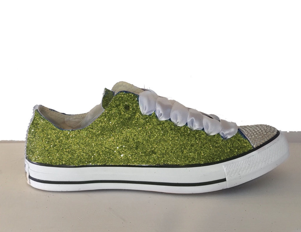 sage green converse