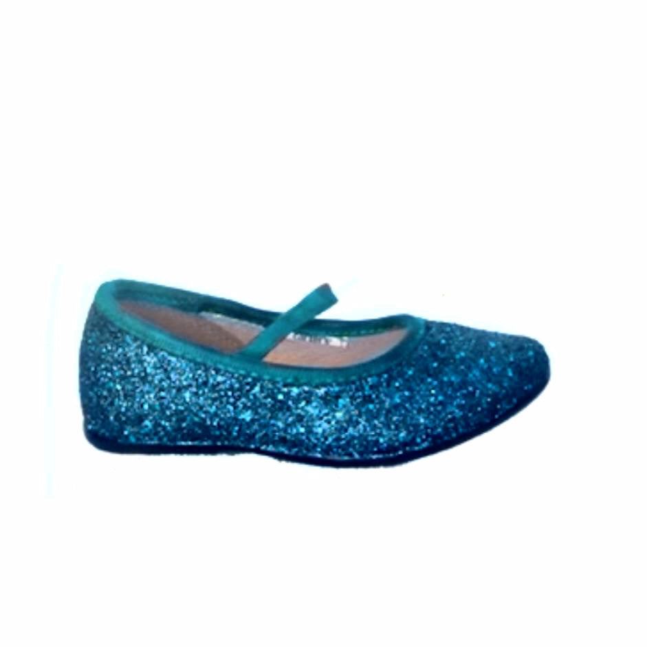 teal baby shoes